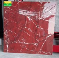 Đá cao cấp 60x60 đỏ vân trắng quân 7