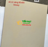 Đá Cao cấp 80x80 Vân Xả Cừ  Vàng Nhập Khẩu TQ 