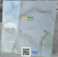 Đá Đồng Chất 100x100 Xanh Ngọc Thạch Khắc Kim