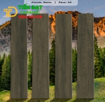 Đá Đồng Chất Granite 20x100 Vân Xám Giả Gỗ