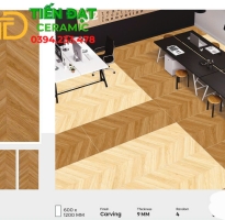 Đại Lý Gạch Ấn Độ 60x120 Đá Mờ Hiệu Ứng Caving