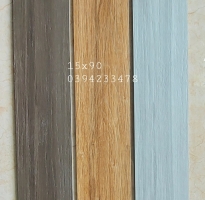 Gạch 15x90 PRIME Cao Cấp Vân Xám Đen