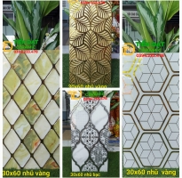 Gạch 30x60 Nhũ Vàng