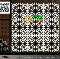 Gạch Bông 60x60 Đá Mờ Giả Cổ Cao Cấp XSMART