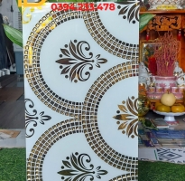 Gạch Bóng Kiếng 30x60 Cao Cấp Nhũ Vàng TQ