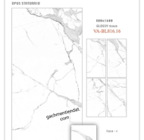 Gạch Bóng Kiếng 80x160 Cao Cấp Trắng Vân Mây