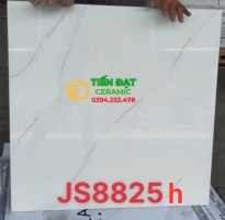 Gạch Bóng Kiếng 80x80 Trắng khắc Kim Trung Quốc