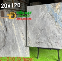 Gạch Bóng Kiếng Kim Cương 1200x120 Vân Giả Đá 