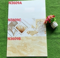 Gạch Bóng Kính Cao CẤp 240x60 Bộ Đậm Nhạt Vân Vàng 