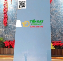 Gạch Bóng Kính Vi Tinh 60x120 Apodio Xanh Lá Trang Trí