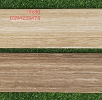 Gạch Cao Cấp 15x80 Giả Gỗ Lát Nền