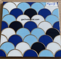 Gạch cao cẤp 240x30  gạch trang trí nhũ vàng T215