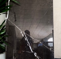 Gạch Cao Cấp 80x160 Đen Vân Trắng Mẫu Mới