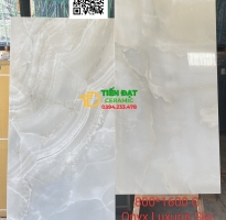 Gạch Cao Cấp 80x160 Lát Biệt Thự Vân Đá  Onyx Xria Sky