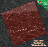 Gạch Cao Cấp Bình Tân 60x60 Đỏ Vân Trắng