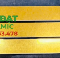 Gạch Chỉ vàng Trung Quốc 6x120 Khổ Lớn Ốp Trang Trí 
