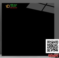 Gạch Đá Bóng Kiếng 60x60 Ốp Lát Đen Trơn Mẫu Mới