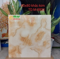 Gạch Đá Granite 80x80 Khắc Kim Ốp Lát Biệt Thự