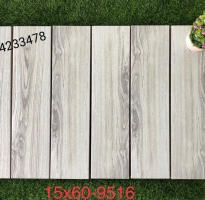 Gạch Đá Lát nền 15x60 Giả Gỗ Tại Vĩnh Long