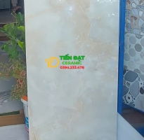 Gạch Đá Marble 60x120 Ốp Lát Biệt Thự Vân Vàng Ngọc Thạch