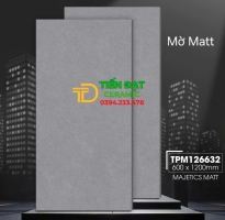 Gạch Đá Mờ 60x120 Vincera Vân Xám Xi Măng Lát Nền