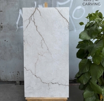 Gạch Đá Mờ Cao Cấp 60x120 Ấn Độ Vân Vàng Nhạt