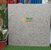 Gạch Đá Mờ Terrazo 80x80 Nhập Khẩu Ấn Độ