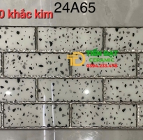 Gạch Dán Tường 20x40 Cao Cấp Terrazzo Nhũ Bạc Trắng