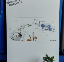 Gạch Dán Tường 30x60 Trắng Trơn Loại 1 SaLe