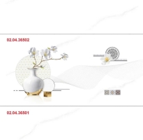 Gạch Dán Tường Phòng Ngủ 30x60 Trắng Vân Xả Kho Giá Rẻ