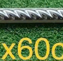 Gạch Đũa Xoắn Cao Cấp 2x60 Trắng Nhũ Bạc Mới Nhất