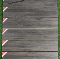 Gạch Giả Gỗ 15x80 Vân Xám Si Măng 