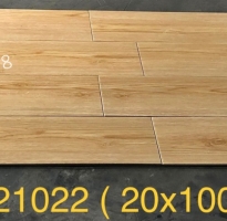 Gạch Giả Gỗ Lát Nền 20x100 Vân Vàng Giá Rẻ