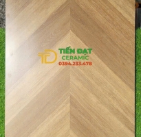 Gạch Giả Gỗ Xương cá 60x120 Đá Mờ Khổ Lớn Lát Nền Mẫu Mới