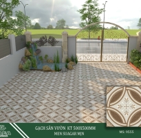Gạch Giá Rẻ 50x50 Lát Sân Mẫu Mới