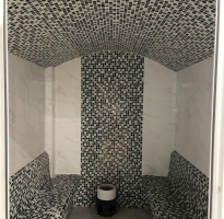 Gạch Gốm Mosaic 30x30 Hạt Nhỏ Trắng Đen Giá Rẻ