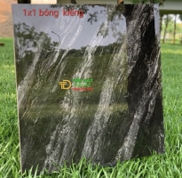 Gạch Granite 100x100 Trắng Vân Đen  Bóng Kiếng 