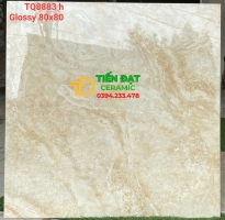 Gạch Khắc Kim TQ 80x80 Lát Biệt Thự Vân Vàng Cao Cấp