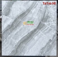 Gạch Khổ Lớn 100x100 Granite Ốp Lát Vân Xám Giả Đá