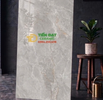 Gạch Khổ Lớn 60x120 Vân Xám Giả Đá Lát Nền Đẹp Rẻ