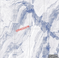 Gạch Khổ Lớn 75x150 Trắng Vân Xanh Vi Tinh