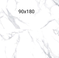 Gạch Khổ Lớn 90x180 Trắng Vân Đen 