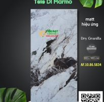 Gạch Khổ Lớn Ốp Lát Biệt Thự 80x160 Đen Vân Trắng