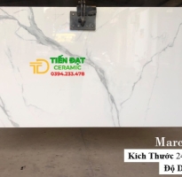 Gạch Khổ Lớn Ốp Tường 120x240 Trắng Vân Đen Cao Cấp