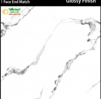 Gạch Lát Nền 100x100 Trắng Vân Đep Ấn Độ Mẫu Mới 