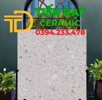 Gạch Lát Nền 120x120 Trắng Terrazzo Mẫu Mới Đẹp 