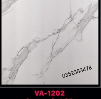 Gạch Lát Nền 120x120 Trắng Vân Đen 