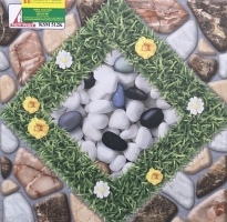 Gạch lát nền 50x50  sân vườn