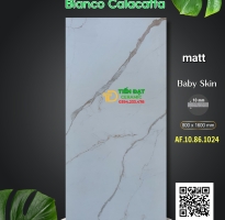 Gạch Lát Nền 80x160 Đá Mờ Trắng Vân Vàng Cao Cấp