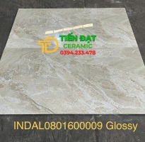 Gạch Lát Nền 80x160 Vân Vàng Nhạt Bóng Kiếng